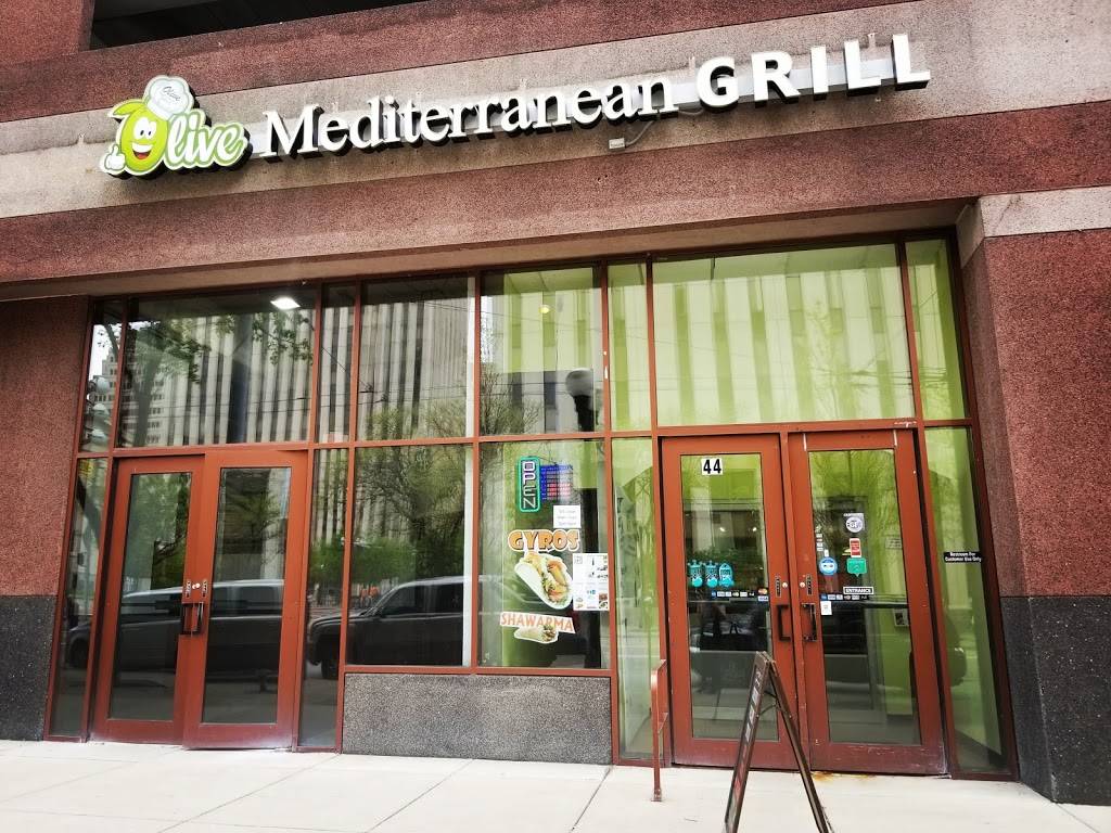 Olive Mediterranean Grill | restaurant | 44 W Third St, Dayton, OH 45402, USA | 9372218399 OR +1 937-221-8399