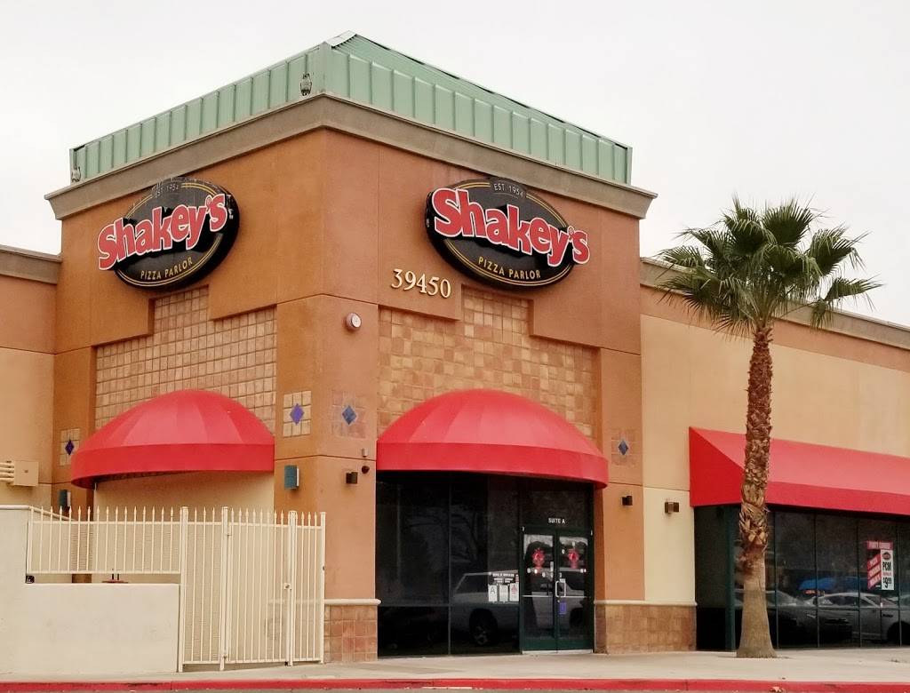 Shakeys Pizza Parlor | restaurant | 39450 10th St W, # A #A, Palmdale, CA 93550, USA | 6612733196 OR +1 661-273-3196