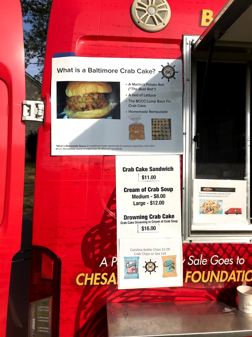 Baltimore Crab Cake Co. | restaurant | 10734 Monroe Rd, Matthews, NC 28105, USA | 7044919586 OR +1 704-491-9586