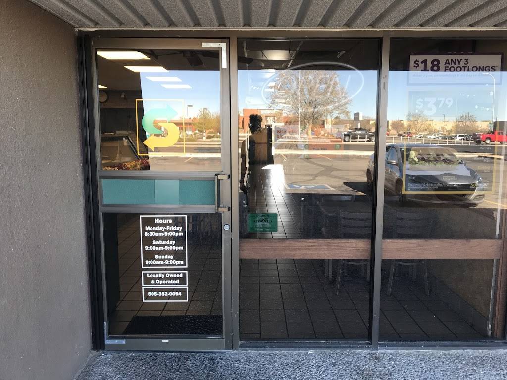 Subway | meal takeaway | 3200 Coors Blvd NW Suite E, Albuquerque, NM 87120, USA | 5053520094 OR +1 505-352-0094