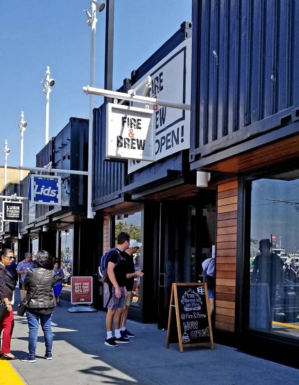 Fire & Brew | restaurant | 81 Jefferson St, San Francisco, CA 94133, USA | 4158143418 OR +1 415-814-3418