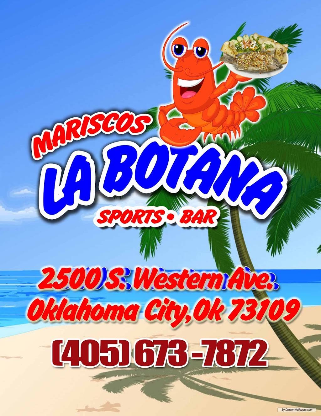 Mariscos La Botana Sports Bar | restaurant | 2500 S Western Ave, Oklahoma City, OK 73109, USA | 4056737872 OR +1 405-673-7872