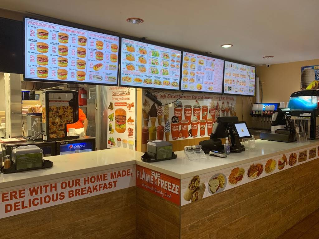 Flame ‘N Freeze | restaurant | 1300 California Ave, Bakersfield, CA 93304, USA | 6613953158 OR +1 661-395-3158