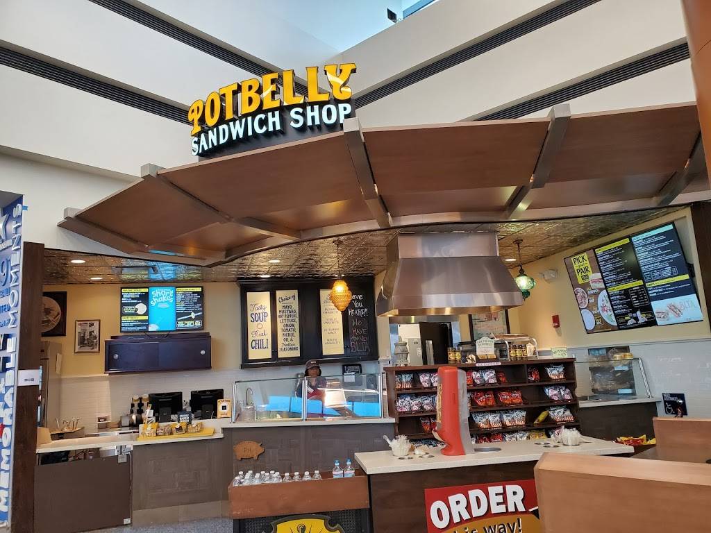 PotbellySandwichShop_US Logan Airport - Terminal B | restaurant | Boston International Airport, Terminal B 02128 MA 42.364551 71.019545, Boston, MA 02128, USA | 6178744188 OR +1 617-874-4188