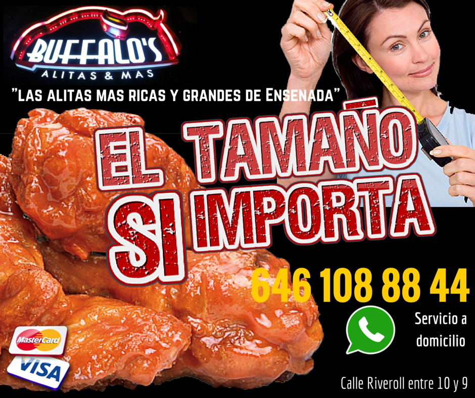 Buffalo´s "Alitas y Mas" | restaurant | Av Riveroll 958, Zona Centro, 22830 Ensenada, B.C., Mexico | 016461088844 OR +52 646 108 8844