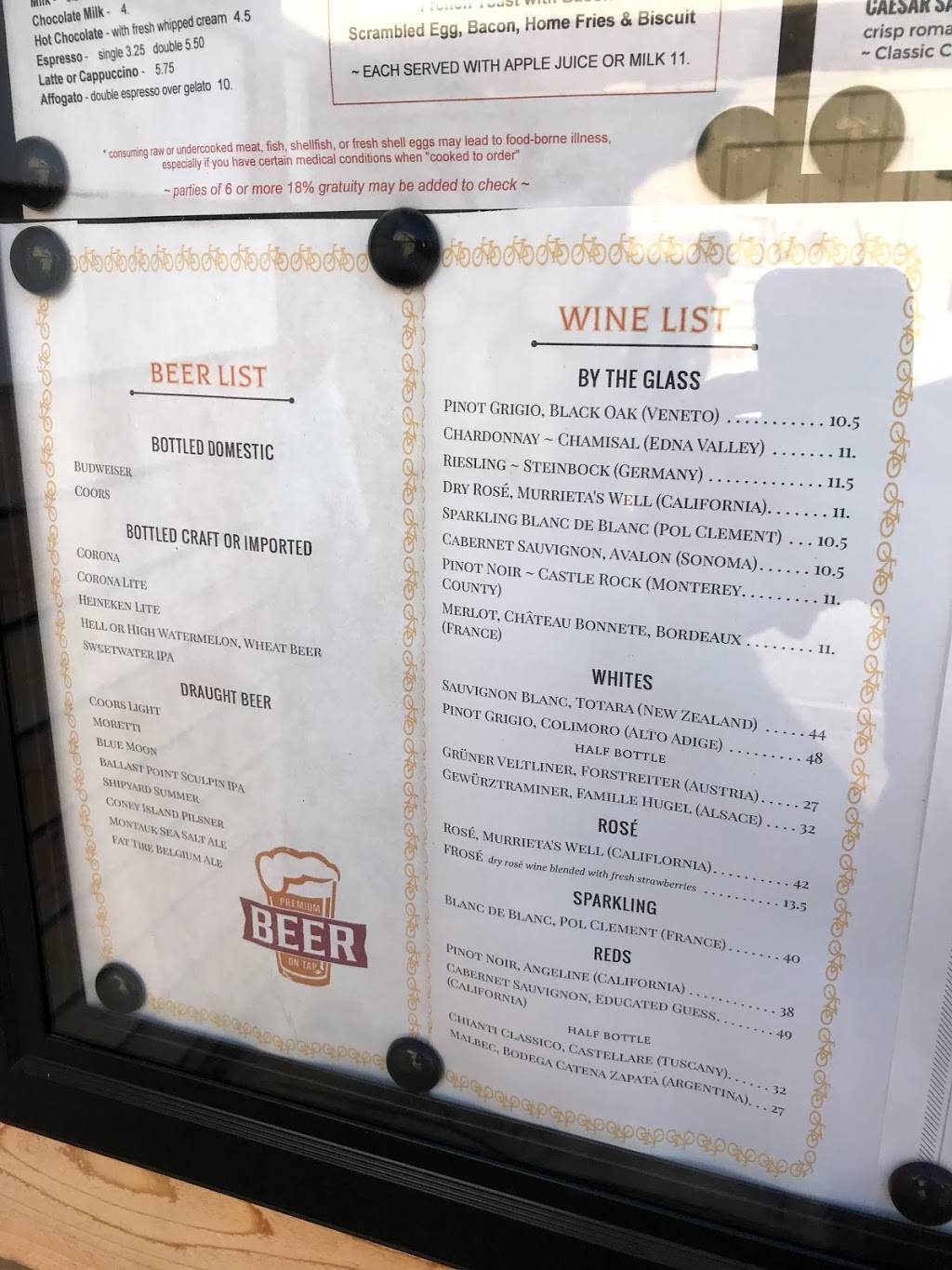 Rachels Restaurant & Bakery | restaurant | 2030, 325 Bay Walk, Ocean Beach, NY 11770, USA | 6315839552 OR +1 631-583-9552