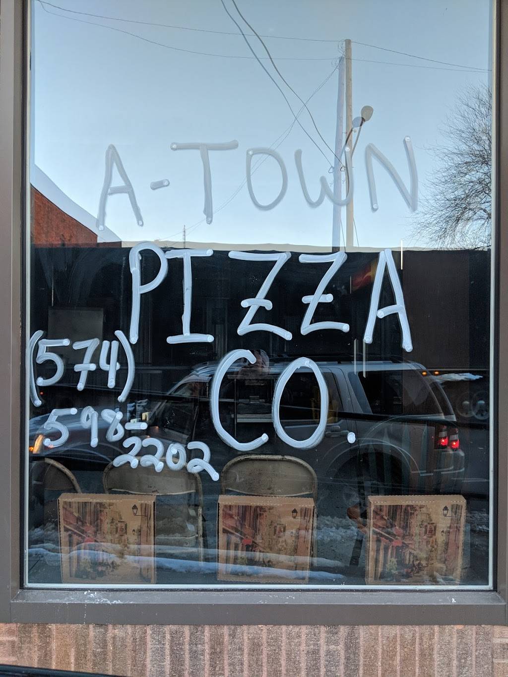 A-Town Pizza Co | restaurant | 111 W Rochester St, Akron, IN 46910, USA | 5745982202 OR +1 574-598-2202