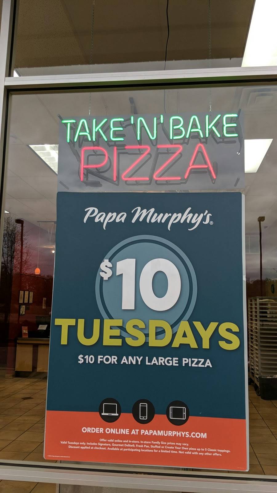 Papa Murphys Take N Bake Pizza | meal takeaway | 6874 Goodman Rd Suite 2, Olive Branch, MS 38654, USA | 6628746737 OR +1 662-874-6737
