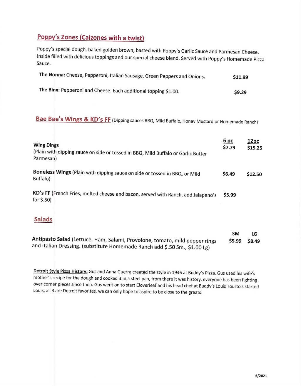 Poppys Elida Depot | restaurant | 430 E Kiracofe Ave, Elida, OH 45807, USA | 4196770505 OR +1 419-677-0505