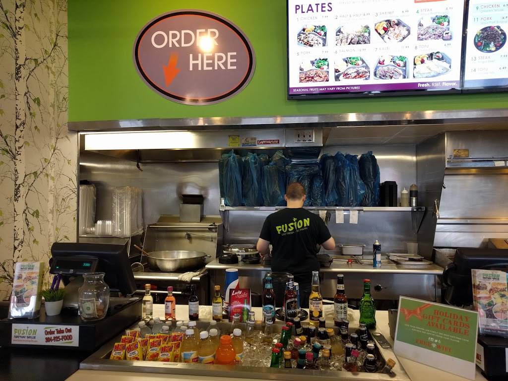 Fusion Teriyaki Grille | restaurant | 4002 MacCorkle Ave SE, Charleston, WV 25304, USA | 3049253663 OR +1 304-925-3663