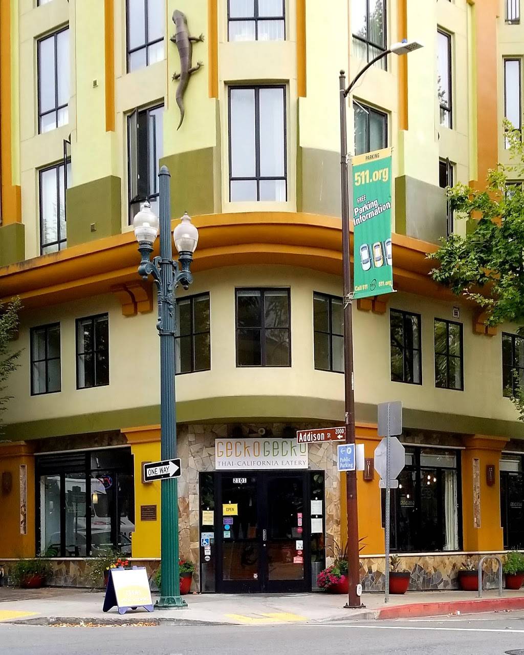 Gecko Gecko | restaurant | 2101 Milvia St, Berkeley, CA 94704, USA | 5106654811 OR +1 510-665-4811