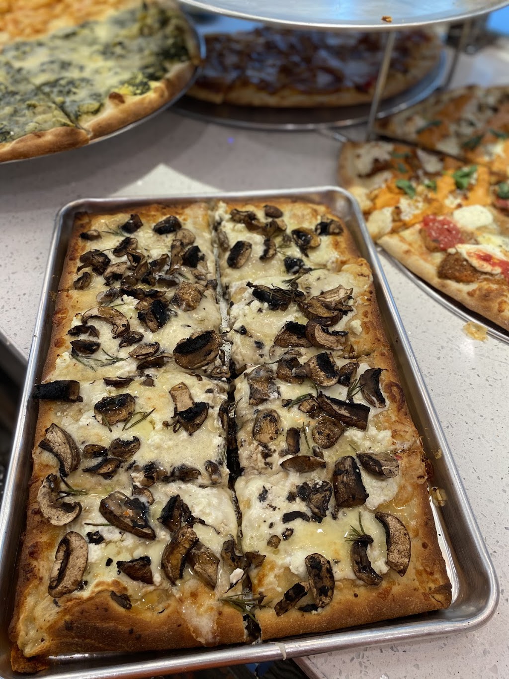 Amore Pizza Cafe | meal takeaway | 370 W 58th St, New York, NY 10019, USA | 2125814200 OR +1 212-581-4200