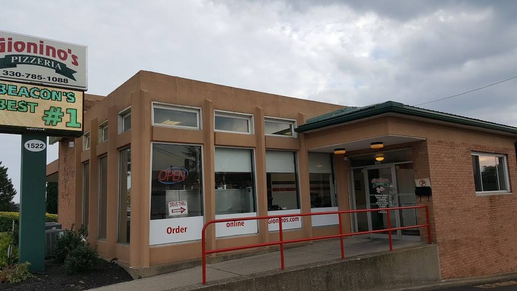 Gioninos Pizzeria | meal takeaway | 1522 S Main St, Akron, OH 44301, USA | 3307851088 OR +1 330-785-1088