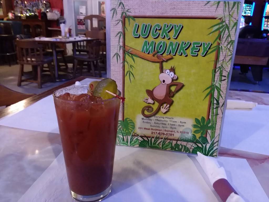 Lucky Monkey Pub and Grub | restaurant | 201 W Bodman St, Bement, IL 61813, USA | 2176785781 OR +1 217-678-5781