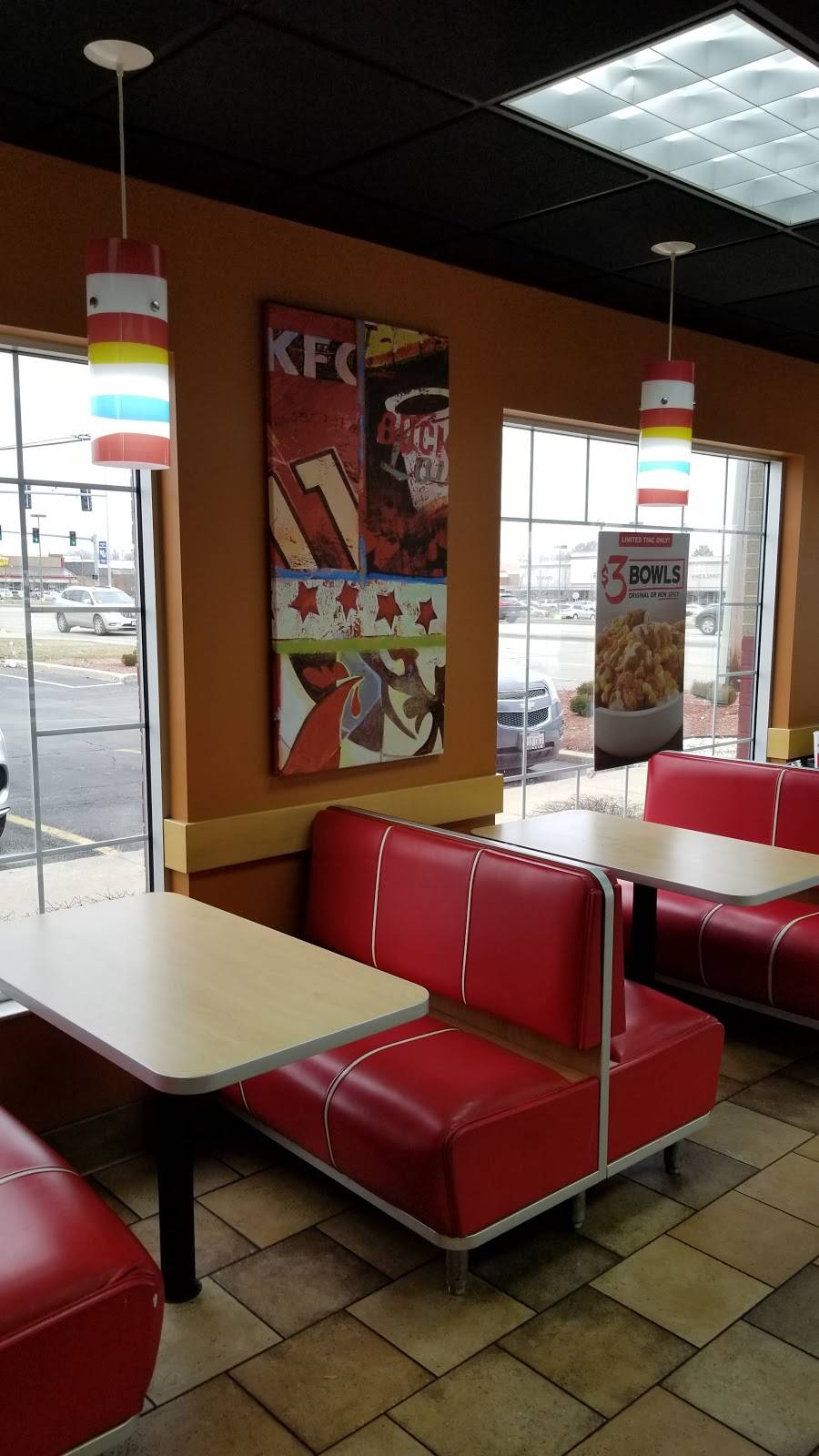 KFC | restaurant | 1030 N Roselle Rd, Hoffman Estates, IL 60169, USA | 8478857478 OR +1 847-885-7478