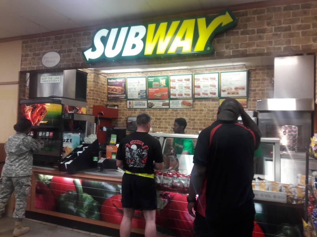 Subway | restaurant | Aafes Shoppette, 4120, Moseby St, Columbia, SC 29207, USA | 8037827301 OR +1 803-782-7301