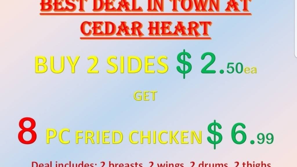 Cedar Heart Deli | restaurant | 25722 Cox Rd, Petersburg, VA 23803, USA | 8047333437 OR +1 804-733-3437