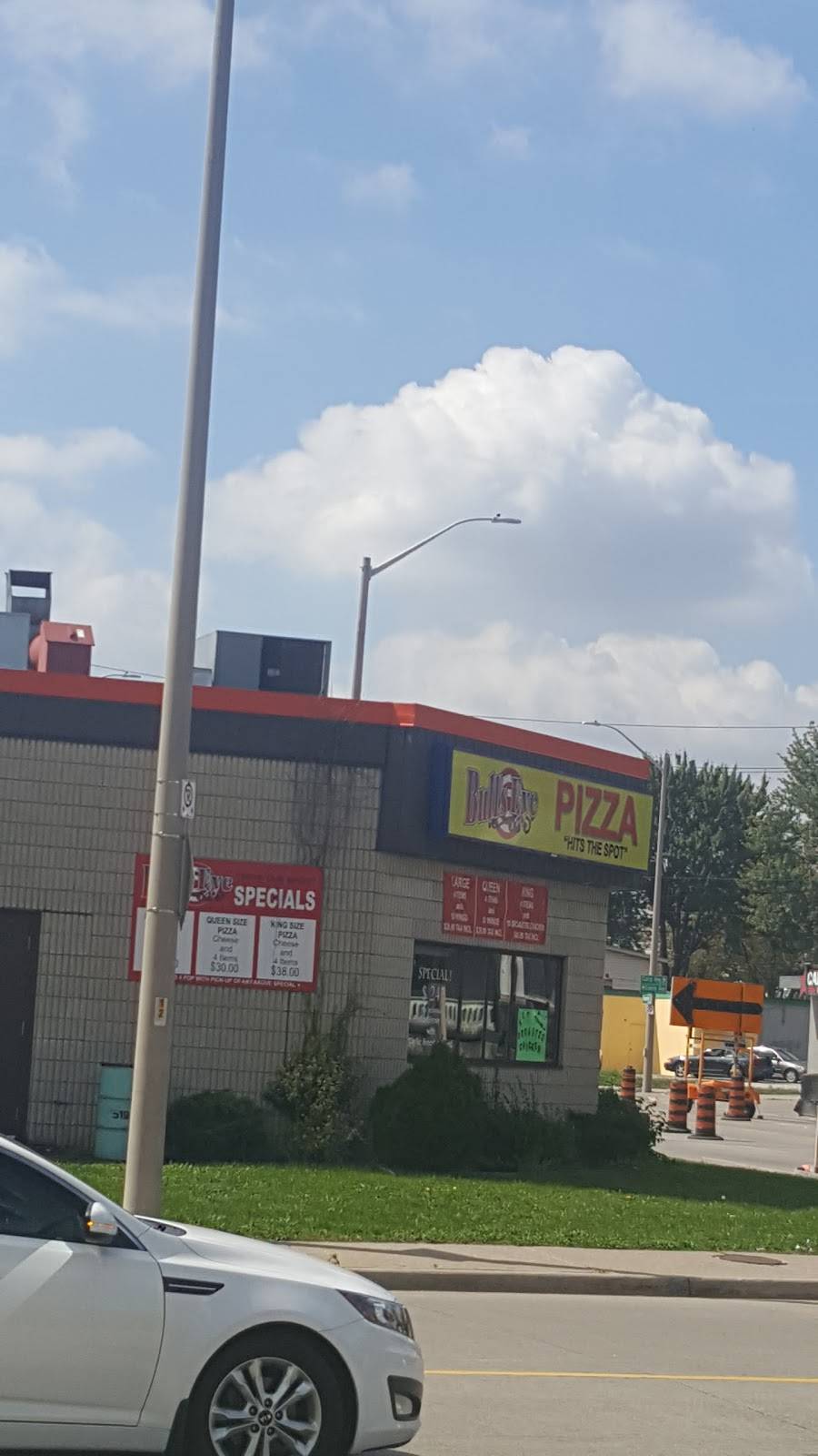 Bulls Eye Pizza | restaurant | 1405 Tecumseh Rd W, Windsor, ON N9B 1T7, Canada | 5192551221 OR +1 519-255-1221