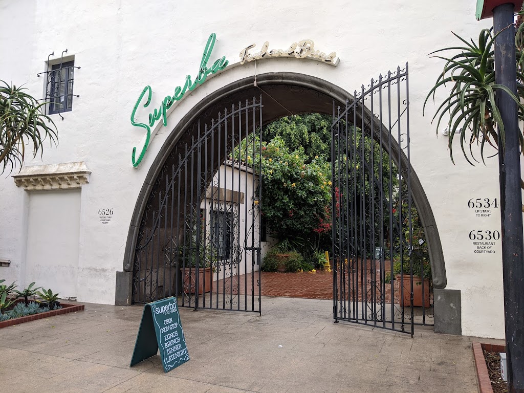 Superba Food + Bread Hollywood | restaurant | 6530 Sunset Blvd, Los Angeles, CA 90028, USA | 3233649844 OR +1 323-364-9844
