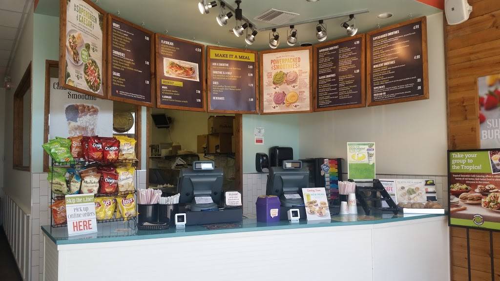 Tropical Smoothie Cafe | restaurant | 4765 Hodges Blvd Suite 20, Jacksonville, FL 32224, USA | 9045032682 OR +1 904-503-2682