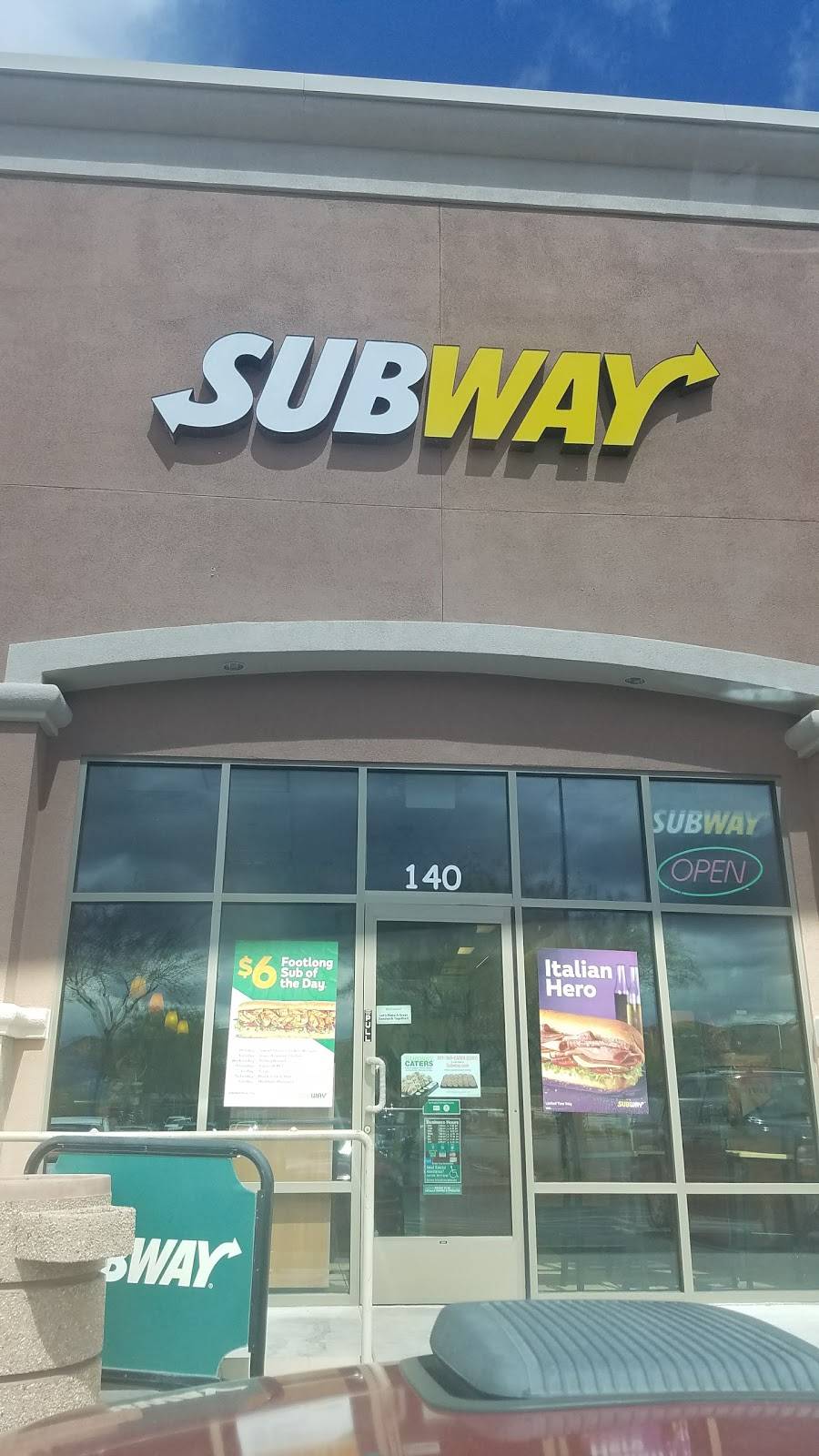 Subway | restaurant | 655 S Green Valley Pkwy, Henderson, NV 89052, USA | 7022601879 OR +1 702-260-1879