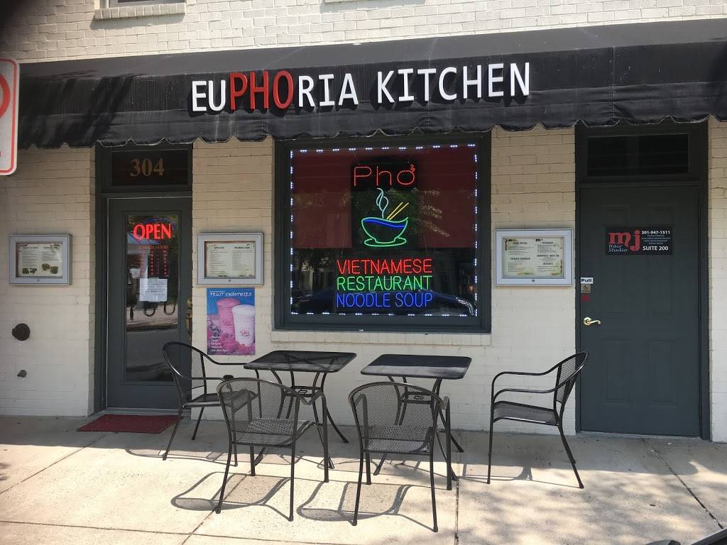 Euphoria Kitchen | restaurant | 304 Main St, Gaithersburg, MD 20878, USA | 3019269393 OR +1 301-926-9393