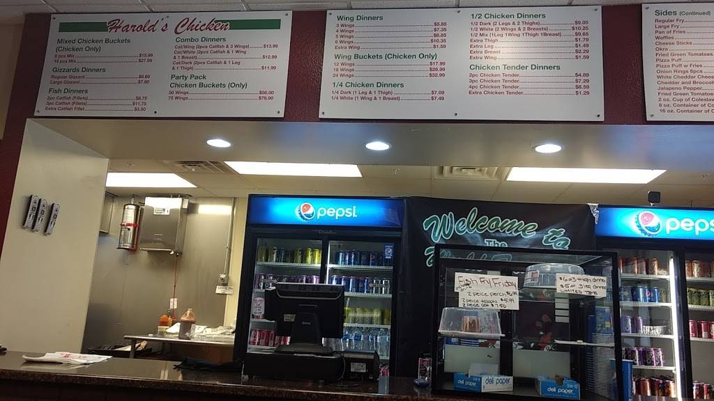Harolds Chicken | restaurant | 1323 1st Ave SE, Cedar Rapids, IA 52402, USA | 3193644493 OR +1 319-364-4493