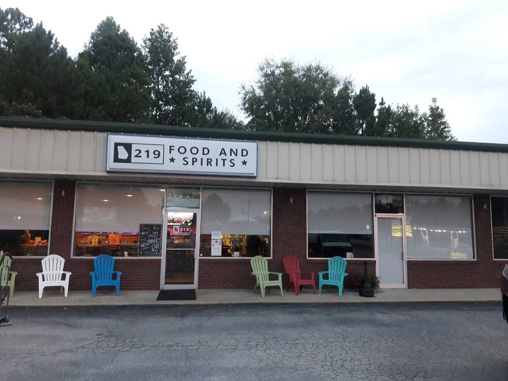 219 Food and Spirits | restaurant | 5167 GA-219, Fortson, GA 31808, USA | 7069848001 OR +1 706-984-8001