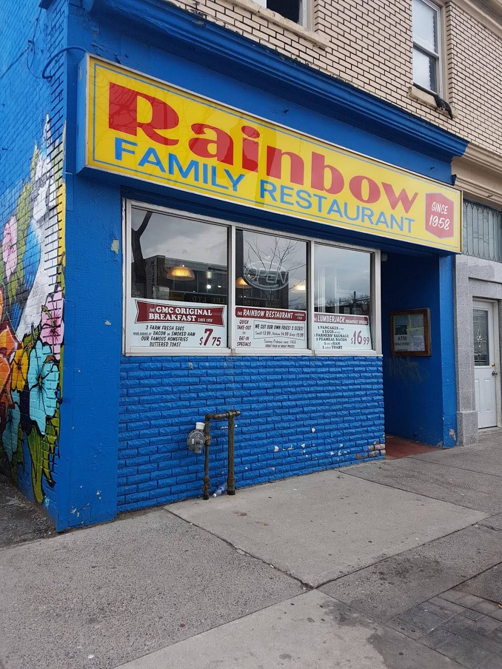 Rainbow Restaurant | restaurant | 82 Simcoe St N, Oshawa, ON L1G 4S2, Canada | 9057286463 OR +1 905-728-6463