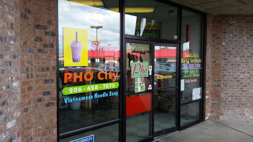Pho City | restaurant | 2445 4th Ave S #108, Seattle, WA 98134, USA | 2066287075 OR +1 206-628-7075