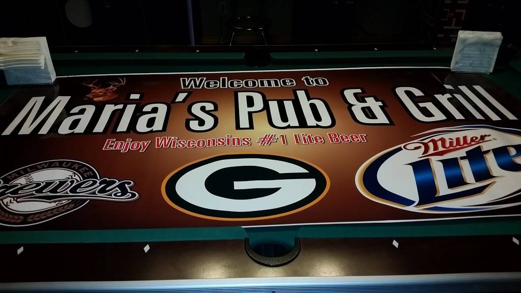 Marias Pub & Grill | restaurant | 401 Fond Du Lac St, Mt Calvary, WI 53057, USA | 9207532500 OR +1 920-753-2500