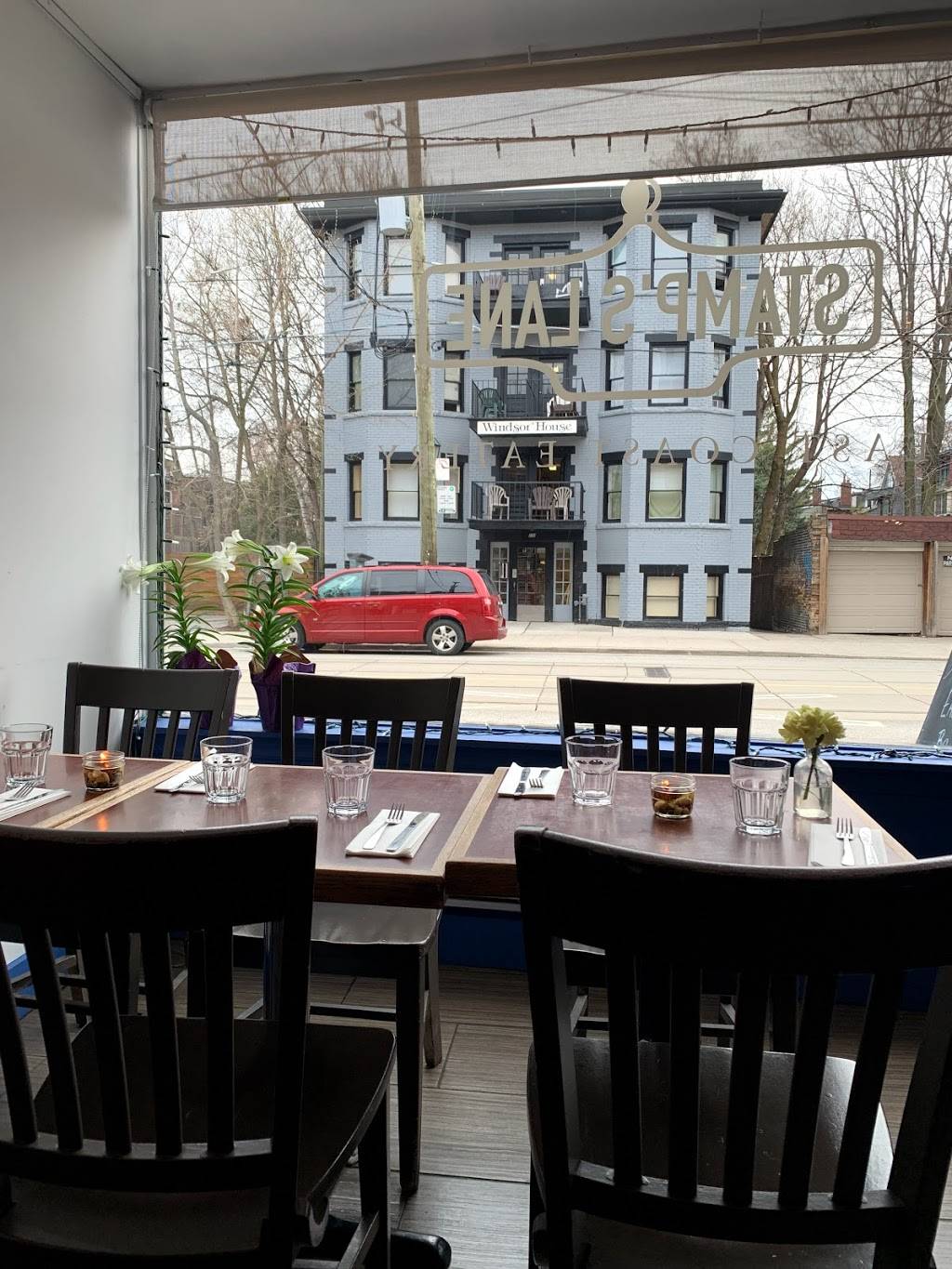 Stamp’s Lane East Coast Eatery | restaurant | 371 Roncesvalles Ave, Toronto, ON M6R 2M8, Canada | 4165377750 OR +1 416-537-7750