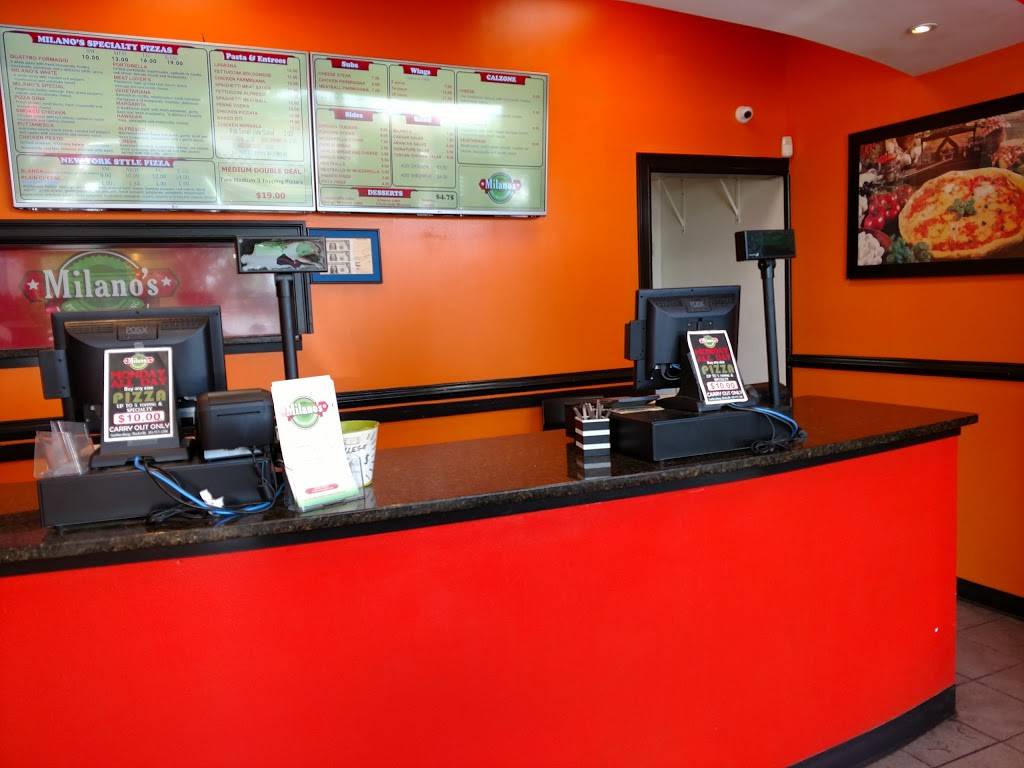 Milanos Pizza & Pasta | restaurant | 16123 Shady Grove Rd, Gaithersburg, MD 20877, USA | 3019771200 OR +1 301-977-1200