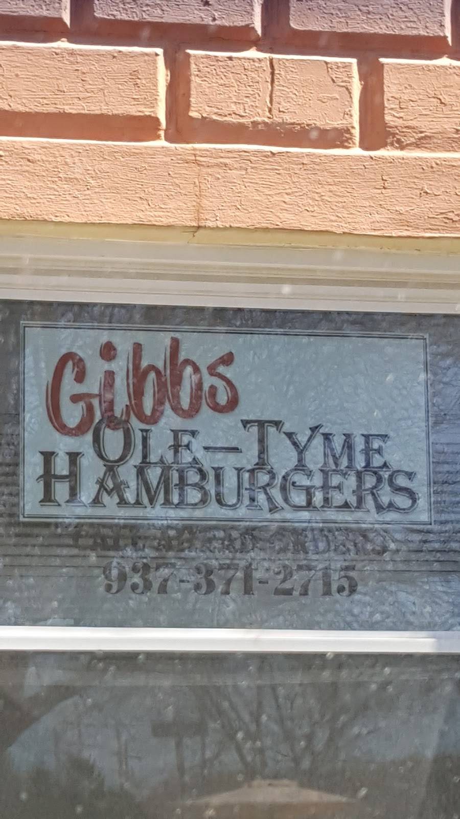Gibbs Ole Tyme Hamburgers | restaurant | 535 E Dixie Dr, West Carrollton, OH 45449, USA | 9373712715 OR +1 937-371-2715