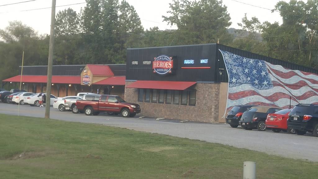 Heroes American Grille | restaurant | 8896 McClellan Blvd, Anniston, AL 36206, USA | 2563651746 OR +1 256-365-1746
