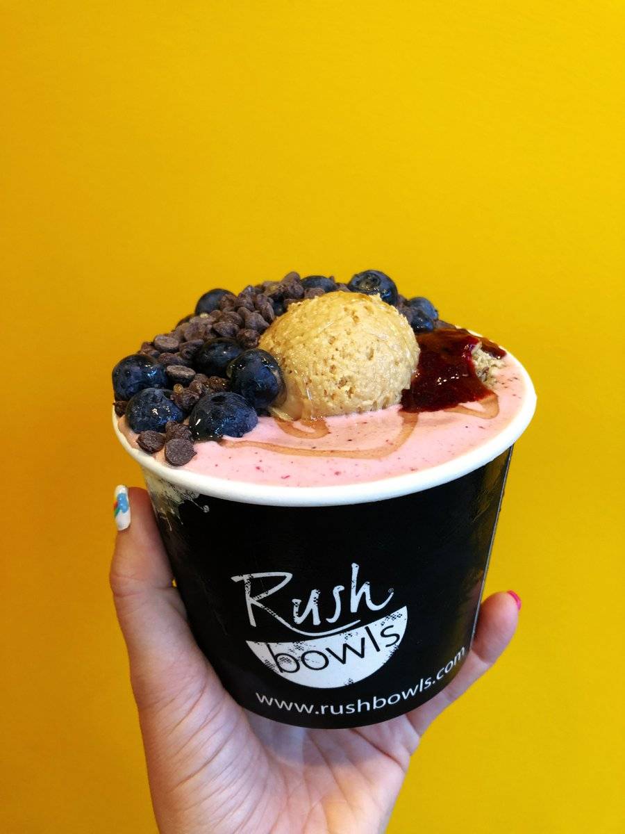 Rush Bowls | restaurant | 5331 E Mockingbird Ln Suite 140, Dallas, TX 75206, USA | 4692063740 OR +1 469-206-3740