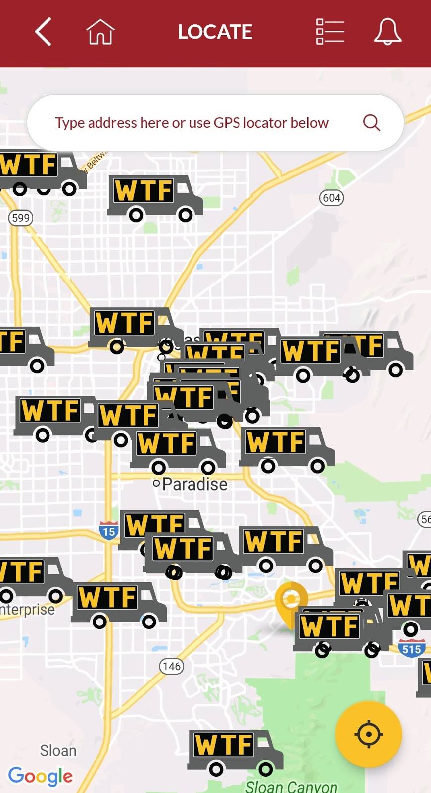 WTF!?! Wheres The Foodtruck? | restaurant | 1453 Summer Glow Ave, Henderson, NV 89012, USA | 5046622968 OR +1 504-662-2968