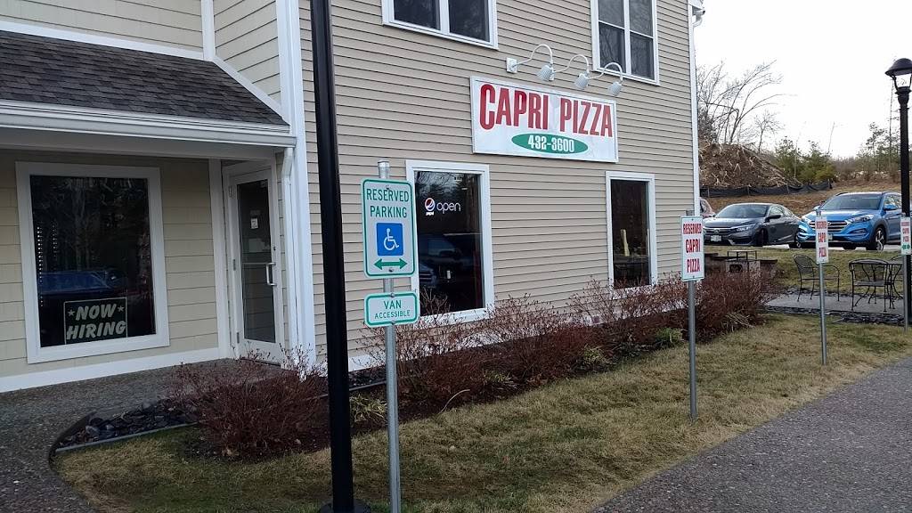 Capri Pizza | restaurant | 22 Haverhill Rd, Windham, NH 03087, USA | 6034323600 OR +1 603-432-3600