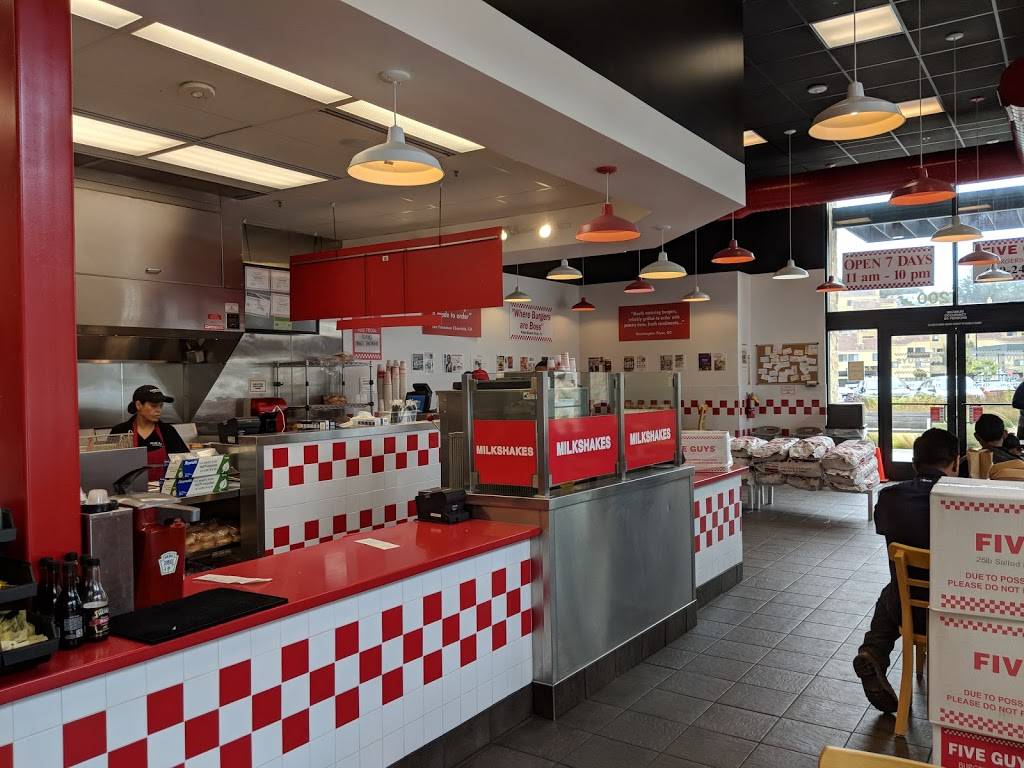 Five Guys | meal takeaway | 2278 Westborough Blvd, South San Francisco, CA 94080, USA | 6502449900 OR +1 650-244-9900