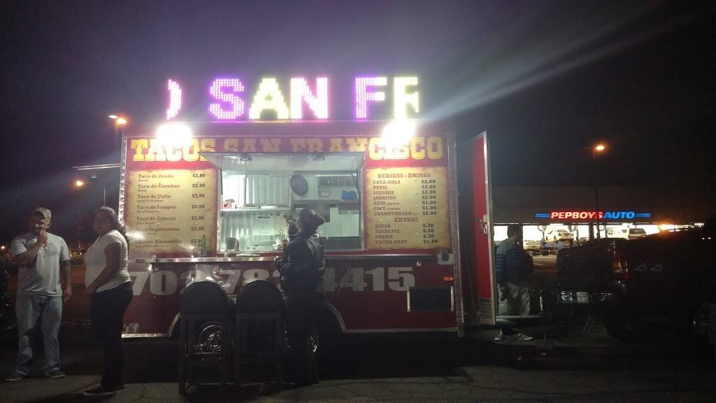 Tacos San Francisco | restaurant | 3965 E Charleston Blvd, Las Vegas, NV 89104, USA | 7025056911 OR +1 702-505-6911