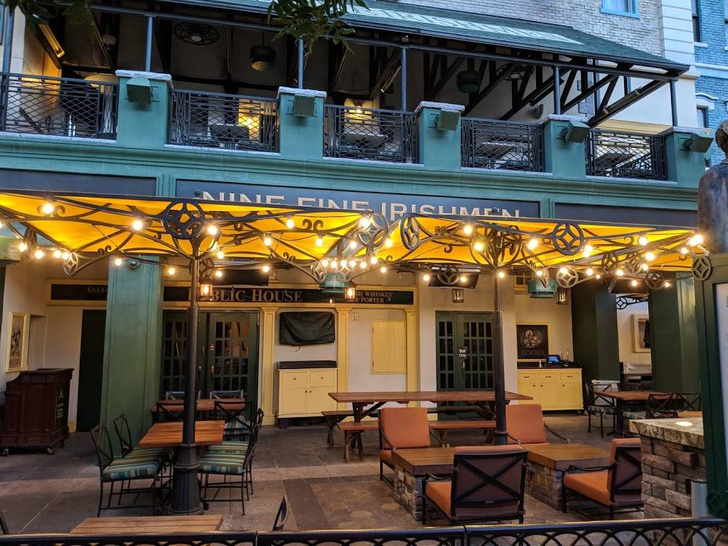 Nine Fine Irishmen | restaurant | 3790 S Las Vegas Blvd, Las Vegas, NV 89109, USA | 8668154365 OR +1 866-815-4365
