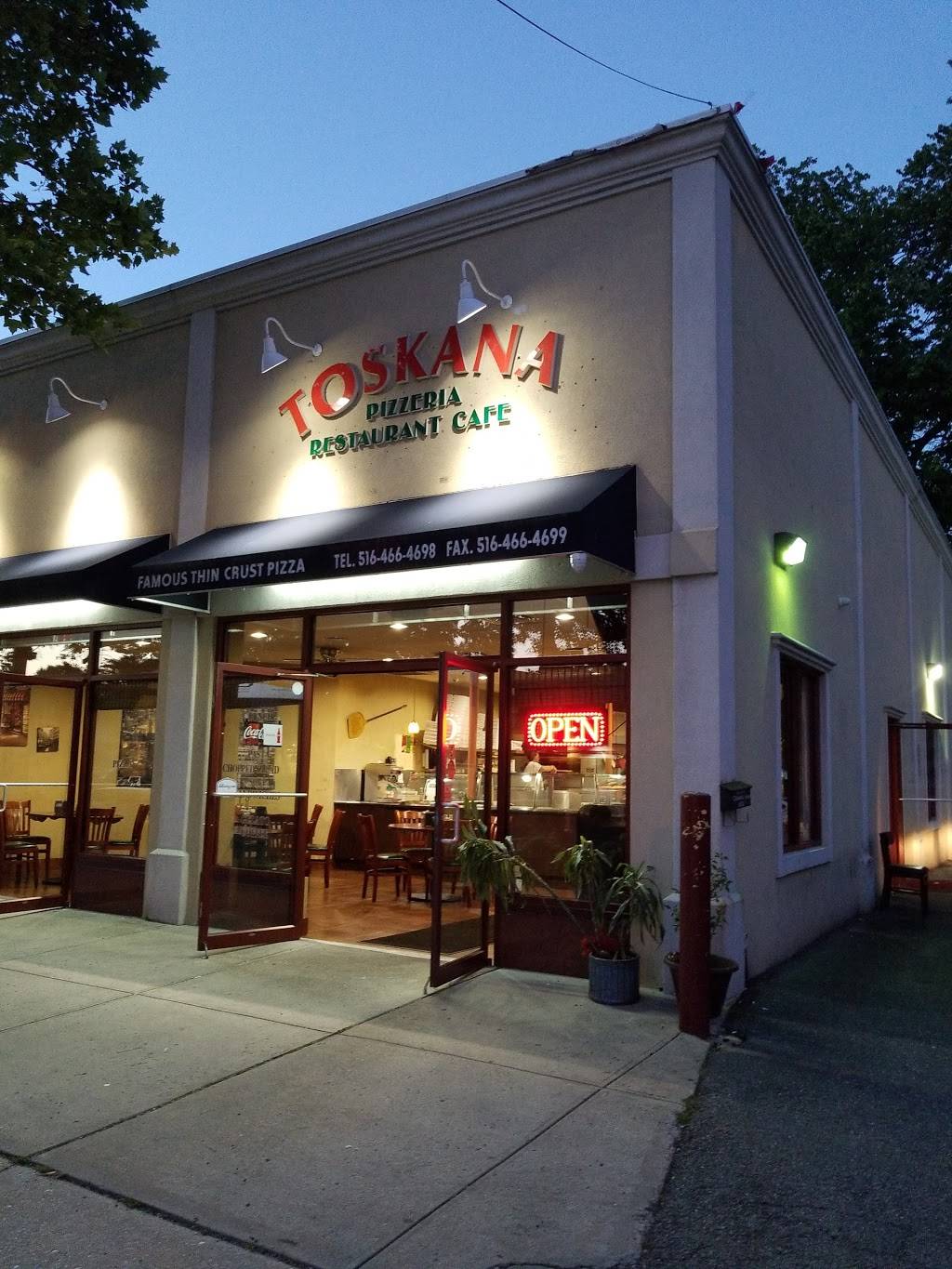 Toskana Pizzeria Restaurant | restaurant | 348 Great Neck Rd, Great Neck, NY 11021, USA | 5164664698 OR +1 516-466-4698