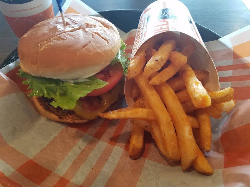 Back Yard Burgers | restaurant | 2744 Elm Hill Pike, Nashville, TN 37214, USA | 6153913555 OR +1 615-391-3555