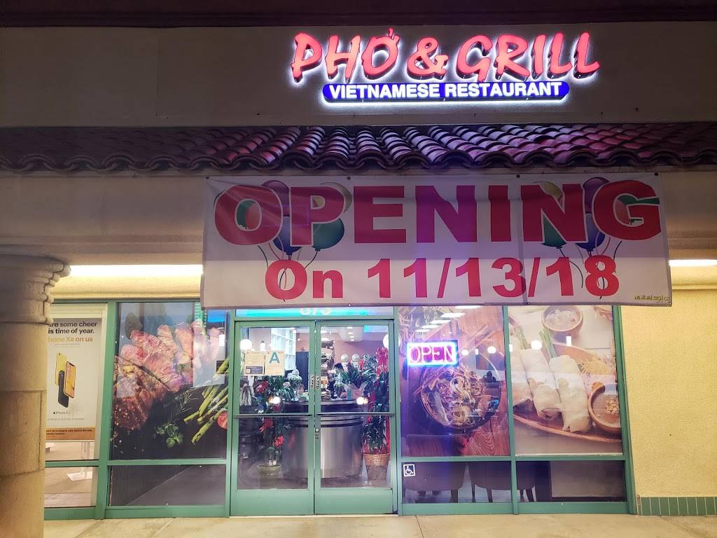 Pho & Grill | restaurant | 873 W Arrow Hwy, San Dimas, CA 91773, USA | 9093948088 OR +1 909-394-8088