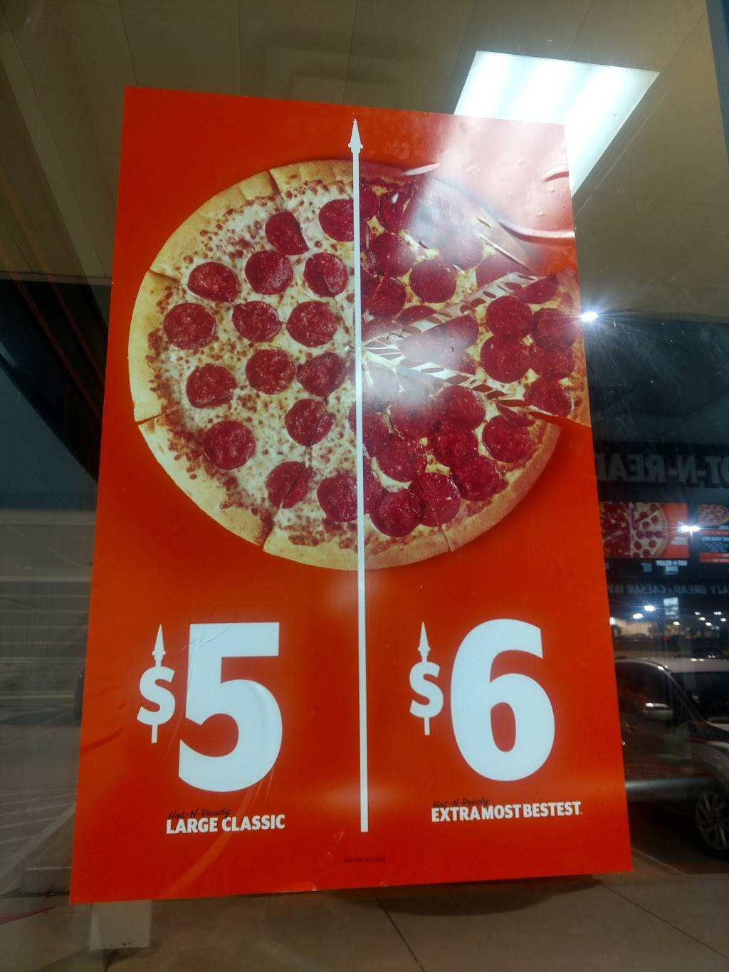 Little Caesars Pizza | meal takeaway | 12709 Interstate Hwy 45 N #400, Willis, TX 77318, USA | 9368907325 OR +1 936-890-7325