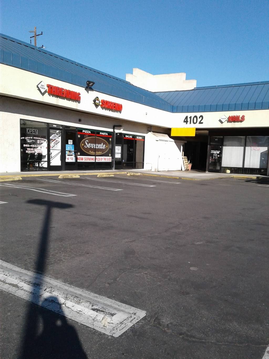 Sorrento Italian Kitchen | meal delivery | 4102 Orange Ave #123, Long Beach, CA 90807, USA | 5624240529 OR +1 562-424-0529