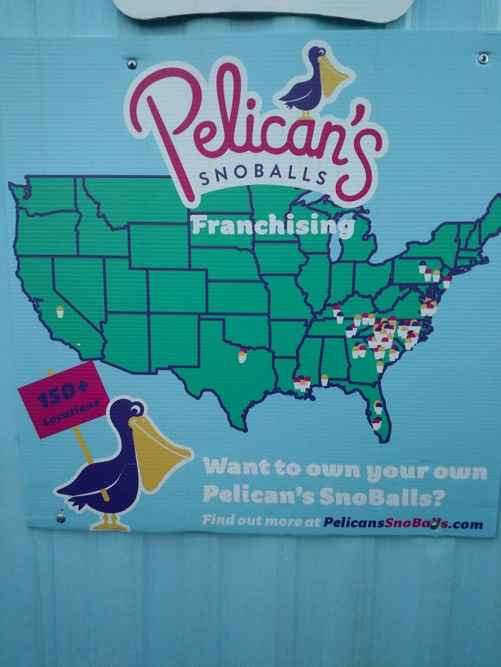 Pelicans SnoBalls | restaurant | 108 Roxy Dr, Selma, NC 27576, USA | 2522450194 OR +1 252-245-0194