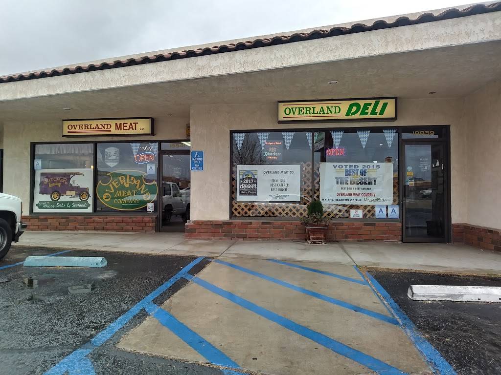 Overland Meat Company | restaurant | 18841 CA-18, Apple Valley, CA 92307, USA | 7602425110 OR +1 760-242-5110