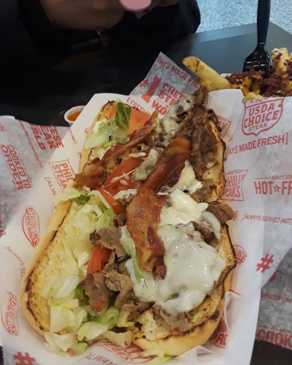 Charleys Philly Steaks | restaurant | 2044 Green Acres Rd S # 220, Valley Stream, NY 11581, USA | 5168253130 OR +1 516-825-3130