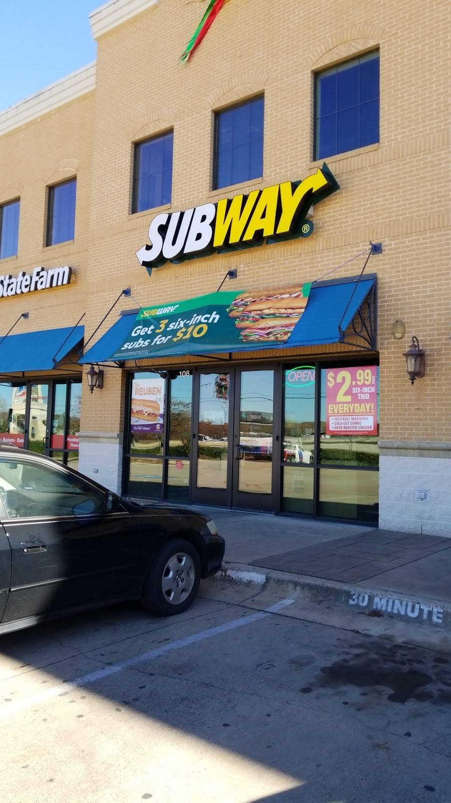 Subway Restaurants | restaurant | 150 E Hwy 67 #108, Duncanville, TX 75137, USA | 9722988111 OR +1 972-298-8111